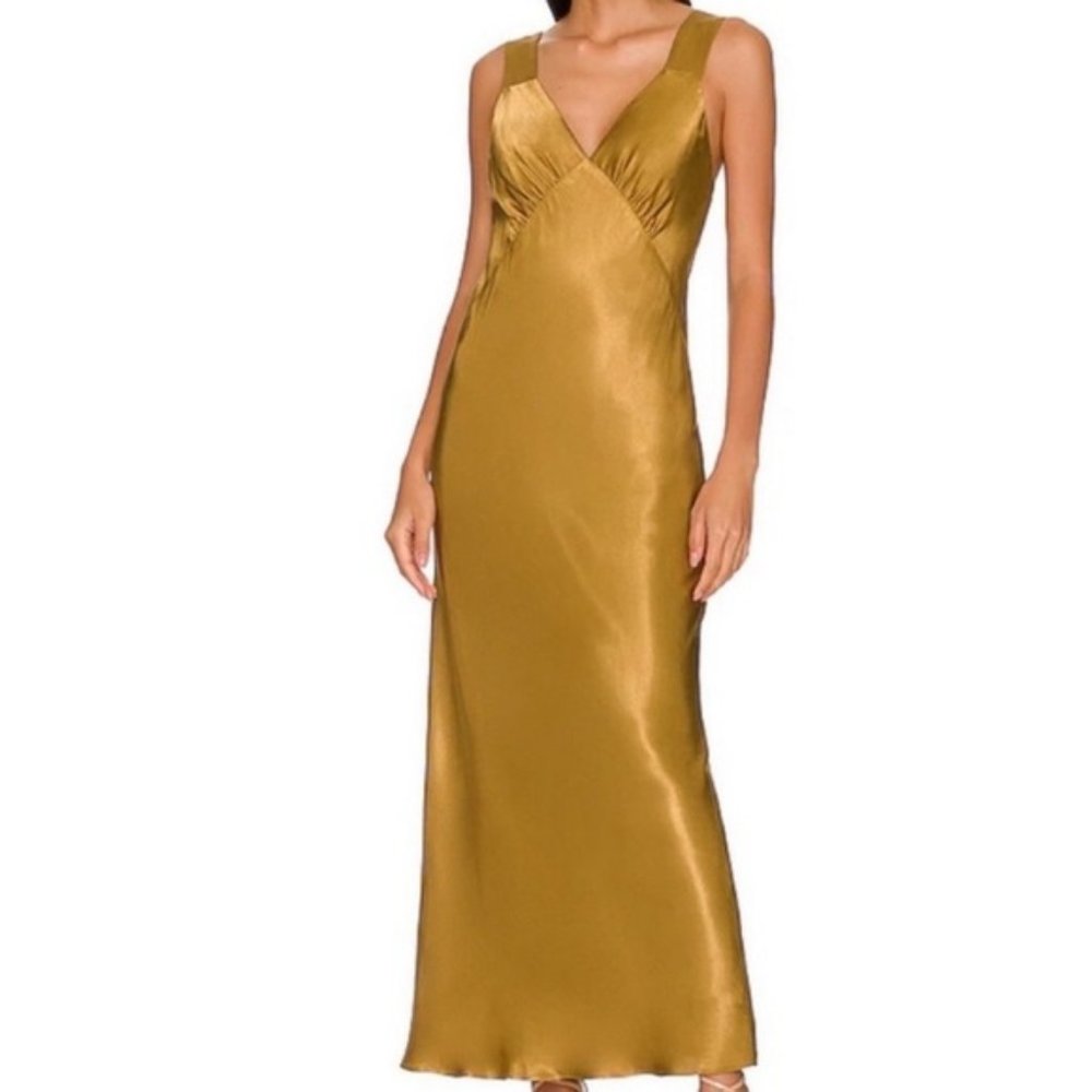 House Of Harlow 1960 Satin Slip Dress Size XS - Picture 4 of 15